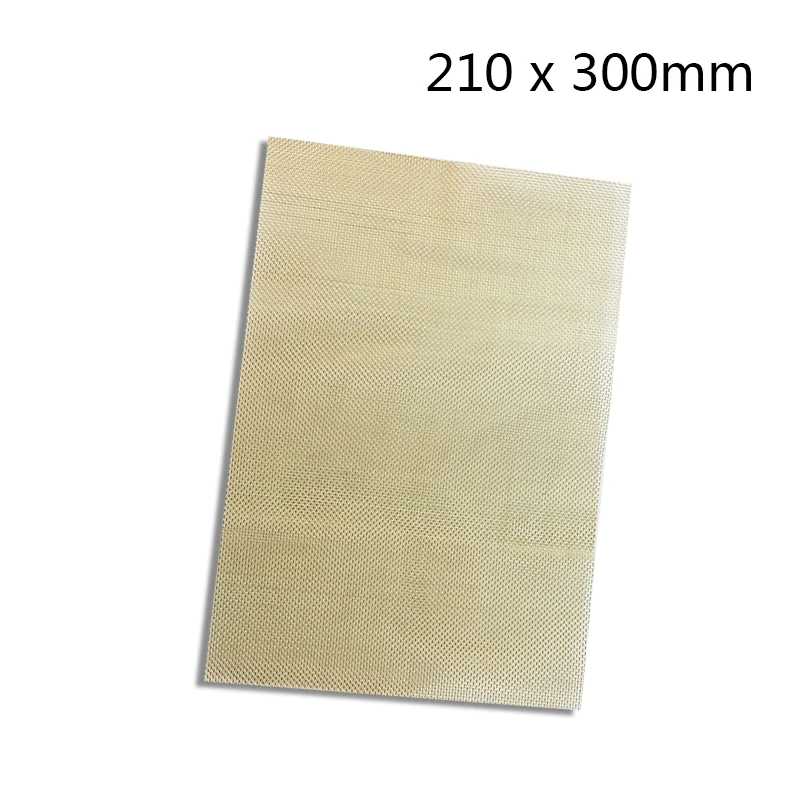 

Portable Coarse Brass Woven Wire Mesh 1mm Hole A4 Sheet 210 X 300mm