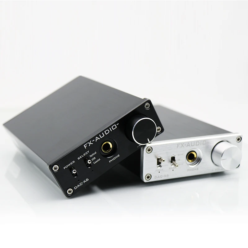 FX AUDIO DAC X6 мини HiFi 2 0 цифровой аудио усилитель декодер вход