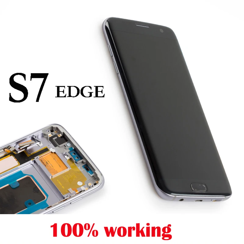 

Original Phone Display For Samsung S7 Edge Screen G935F G935 With Lcd Touch Display For Samsung Galaxy S7 Edge Lcd