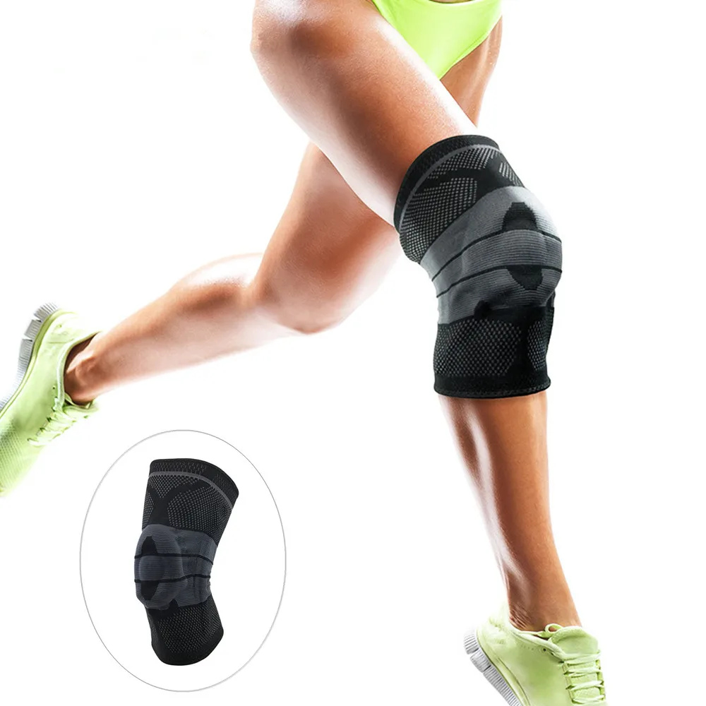 Elastic Neoprene Patella Brace Knee Belt Support Fastener Adjustable