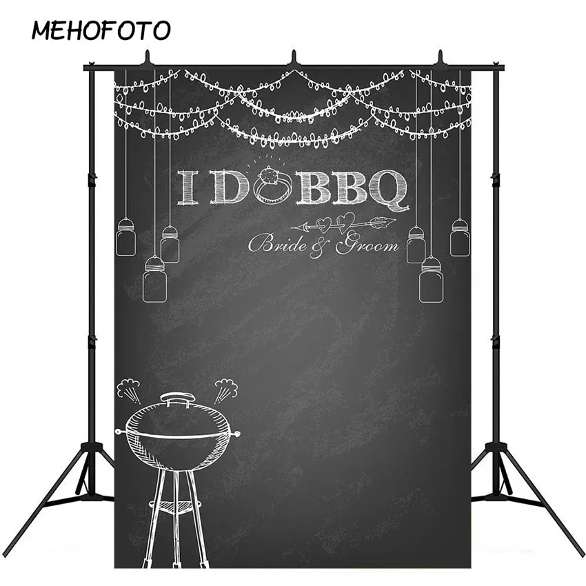 I Do Bbq Party Decorations Backdrop Bbq Style Engagement Party