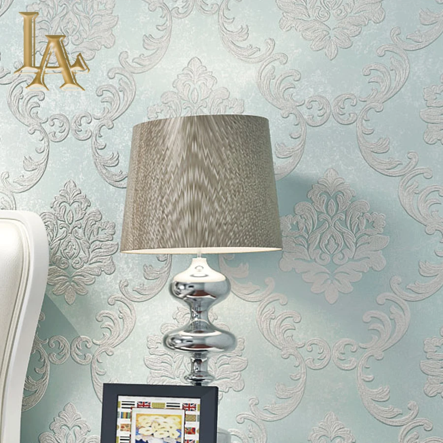 European Simple Luxury Beige Grey 3D Damask Wallpaper Living room Bedroom Modern Design Nonwoven Wall papers Home decor European Simple Luxury Beige Grey 3D Damask Wallpaper Living room Bedroom Modern Design Nonwoven Wall papers Home decor
