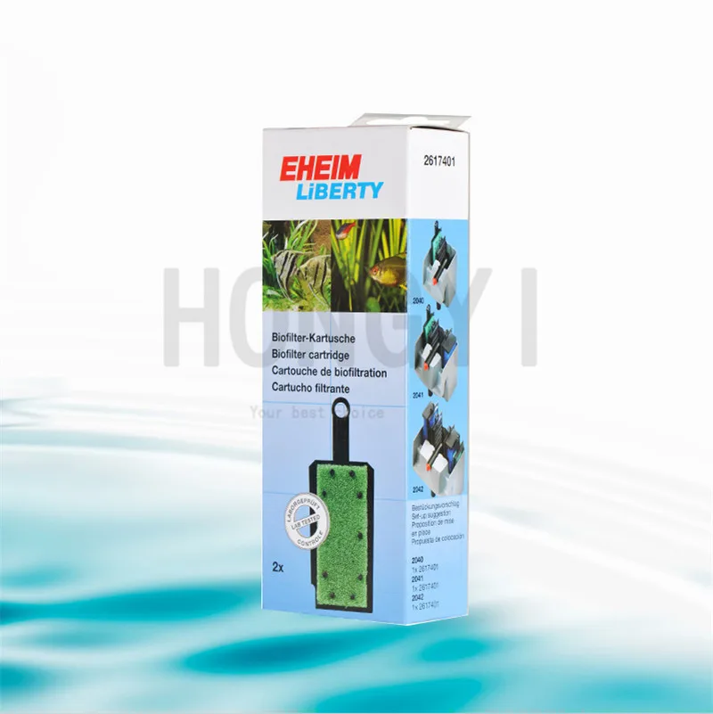 EHEIM 1 шт. водопада фильтр Замена хлопок Биохимический хлопок фильтр губка свободно висящий зеленый синий кварцевый шар фильтр коробка