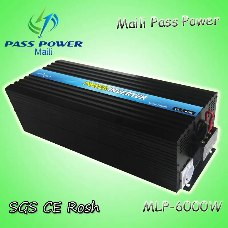

Off grid inverters 6000w with CE,RoHS Approved,Pure Sine Wave Power Inverter 6000w