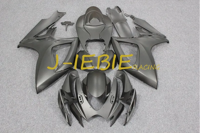 

Matt Black Injection Fairing Body Work Frame Kit for SUZUKI GSXR 600/750 GSXR600 GSXR750 2006 2007
