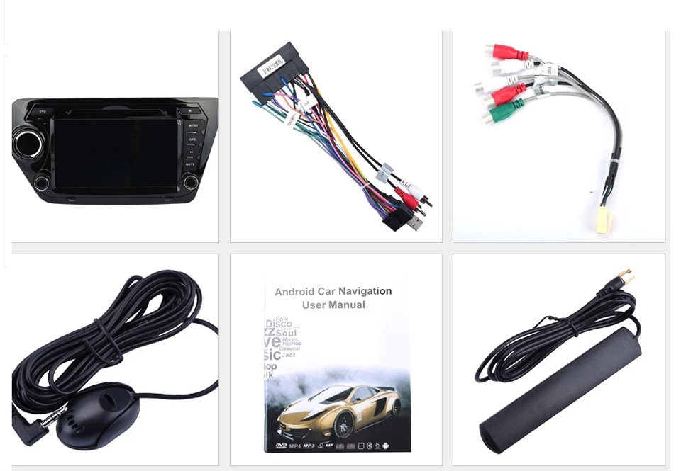 Best Marubox 2 Din Android 7.1 For Kia Rio Multimedia Car DVD Player K2 2010-2015 Quad Core 8" GPS Navigation Radio System 8A200DT3 10