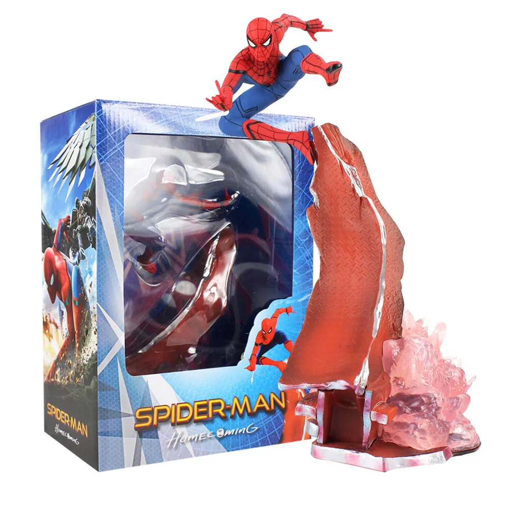 6 стилей танос Железный человек Человек-паук Дэдпул Дэнверс статуя Железный ПВХ Фигурки игрушки