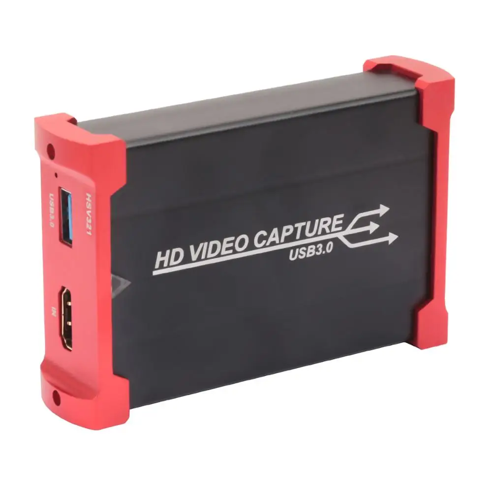 

TreasLin Capture Card for Switch 1080P 60FPS Game Capture Card Recorder USB 3.0 Video Recorder for Live Streaming Medical Video