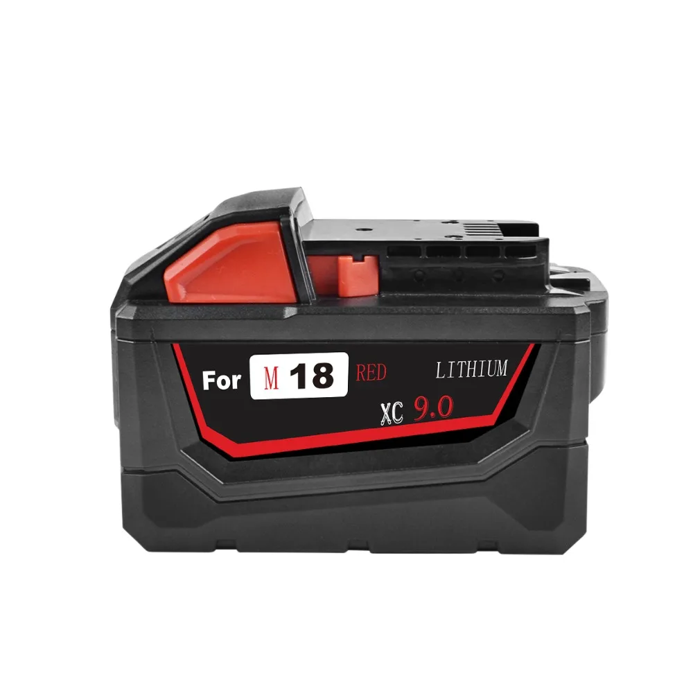 Powtree для Milwaukee M18 9000 мАч 18 в M18 электроинструменты литий-ионная аккумуляторная батарея 48-11-1815 48-11-1850 48-11-1840