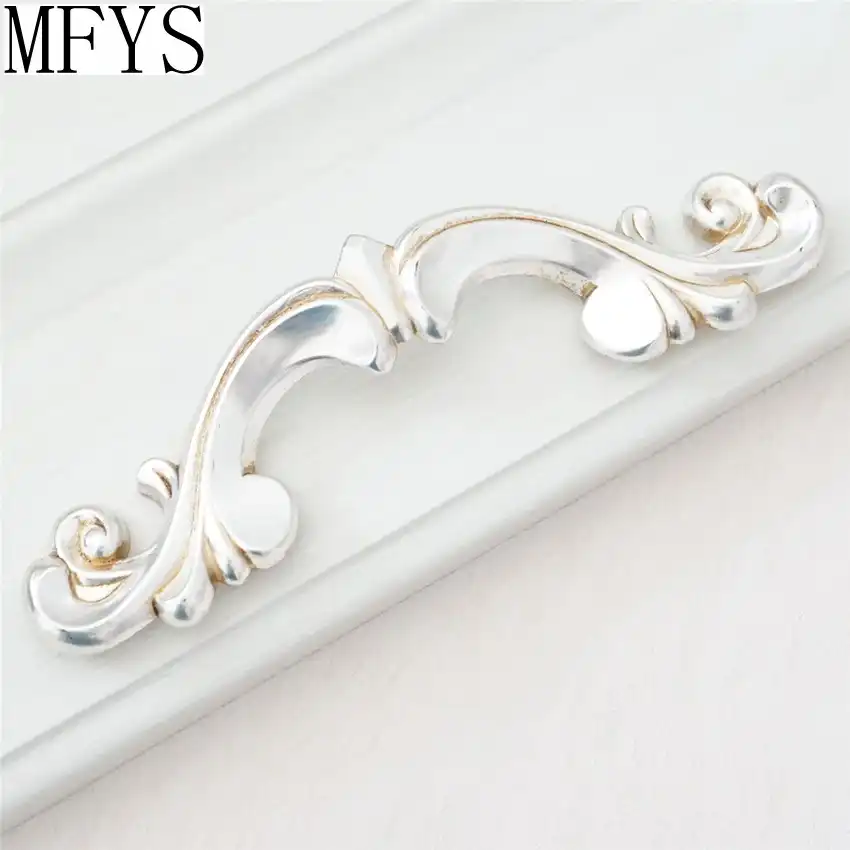 3 75 5 Dresser Drawer Pulls Handles Antique Silver Pulls Knob