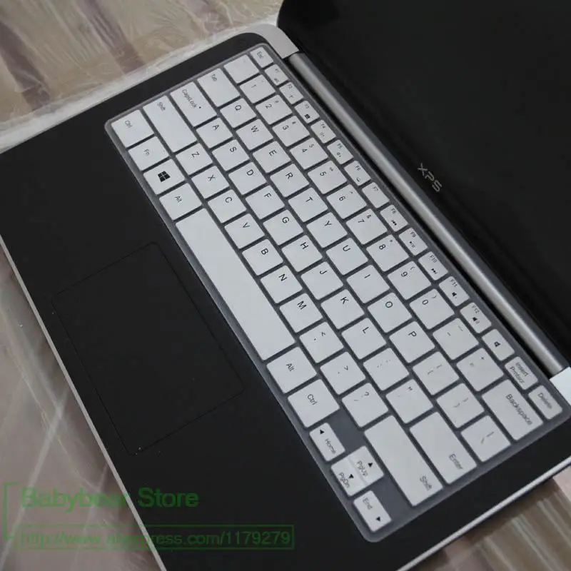 Новая клавиатура ноутбука чехол протектор для Dell XPS 13ZR L321X 14ZR XPS13 Inspiron14z XPS 13Z 13R Vostro V3360 L321X - Цвет: white