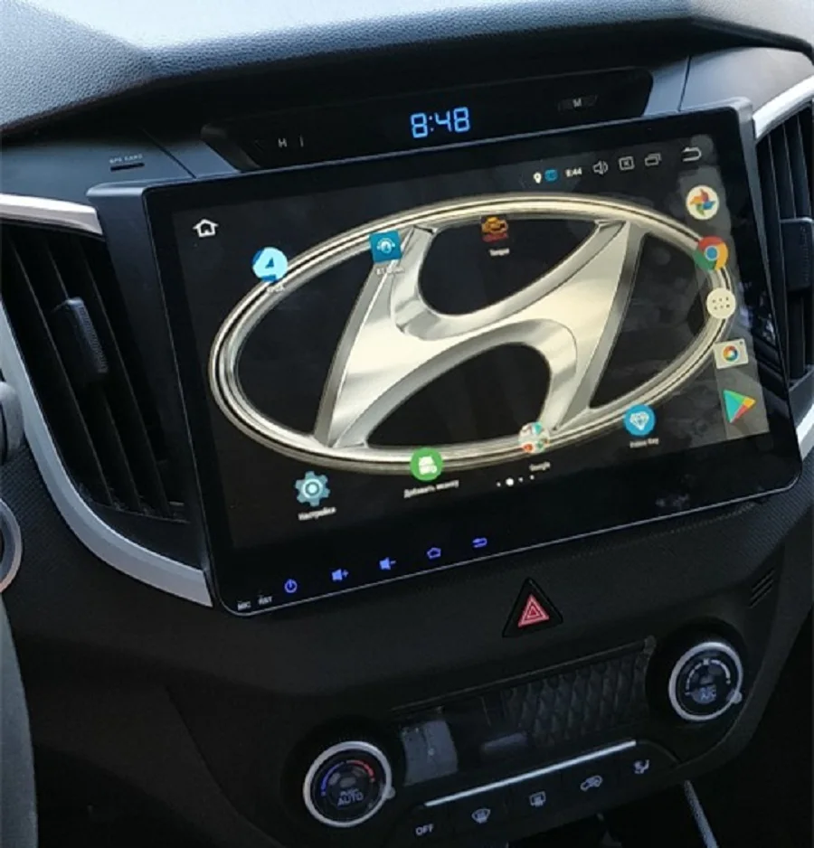Top 2GB RAM Quad core 10.1" Android 8.1 Car DVD Player for Hyundai IX25 CRETA 2014 2015-2017 With GPS Radio Bluetooth WIFI 16GB ROM 1