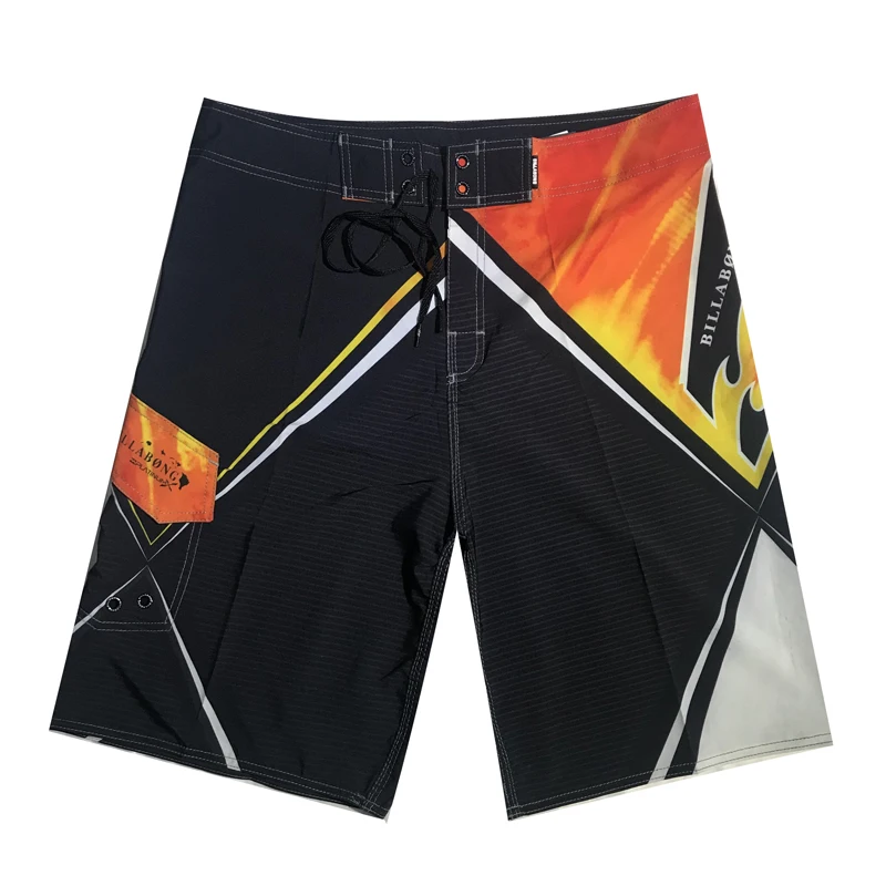 

Shoreline summer men surf surfing shorts sports super active fire painting spolit joint running tie shorts quick dry plus size