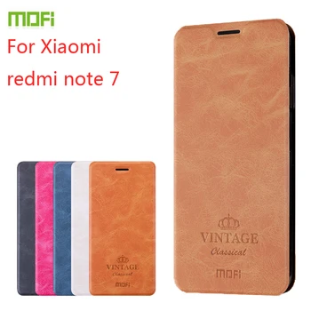 

For Xiaomi Redmi Note 7 Case MOFI Flip Leather Case For Xiaomi Redmi Note 7 pro PU Leather Cover For Xiaomi Redmi Note 7 pro