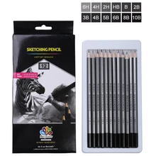 Высокое качество 12 шт. эскиз ручки мягкие безопасные нетоксичные Профессиональный офис школы карандаш