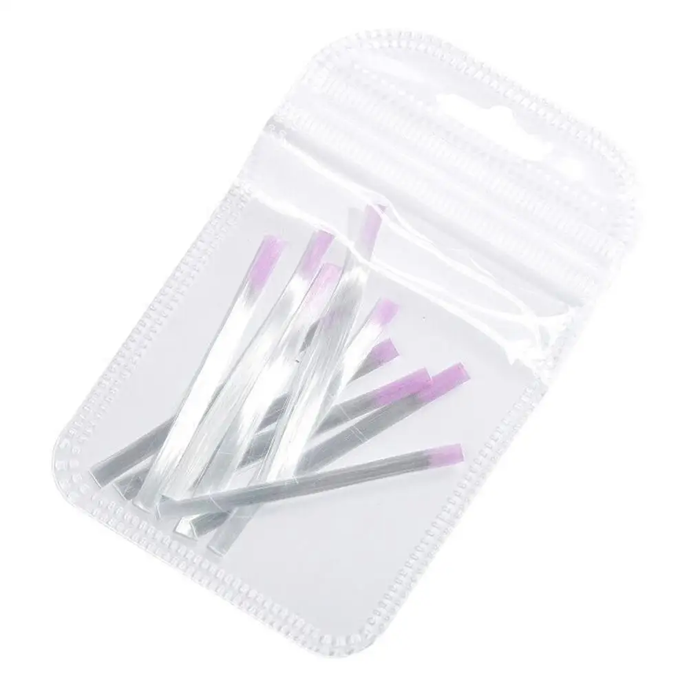 

10Pcs Fiberglass Nail Extension Anti Crack UV Gel Building Phototherapy Manicure Tools For Nail Forms Salon