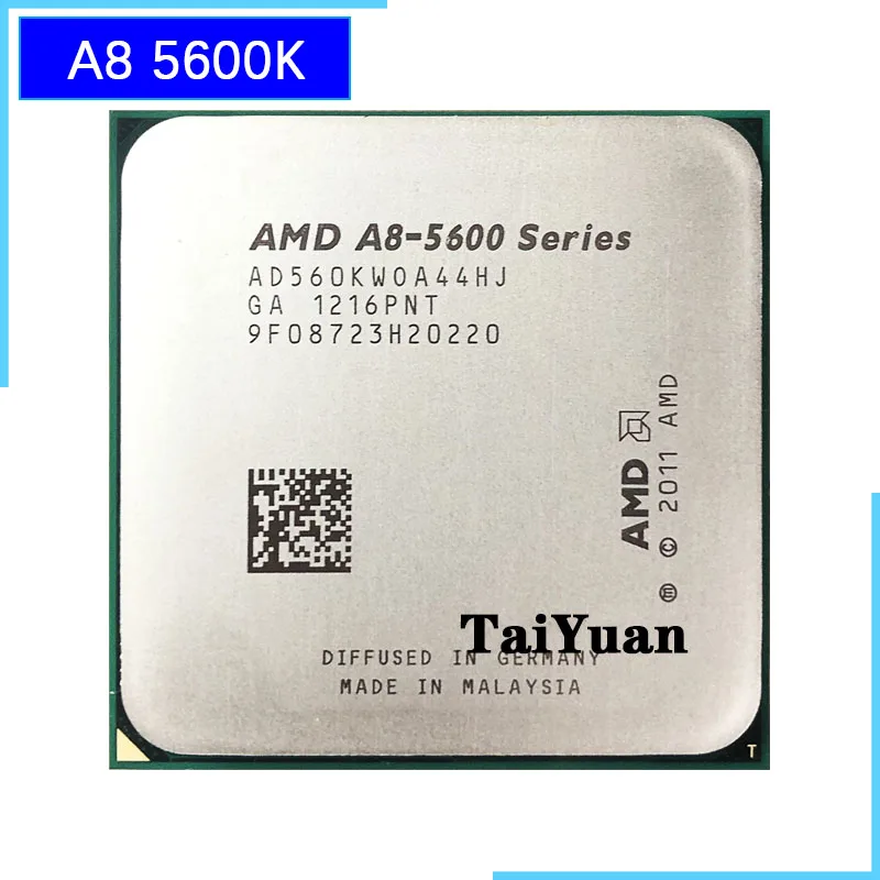 Процессор AMD A8 5600K 5600 3 6 ГГц AD560KWOA44HJ 100 Вт HD 7560D четырехъядерный разъем FM2 |