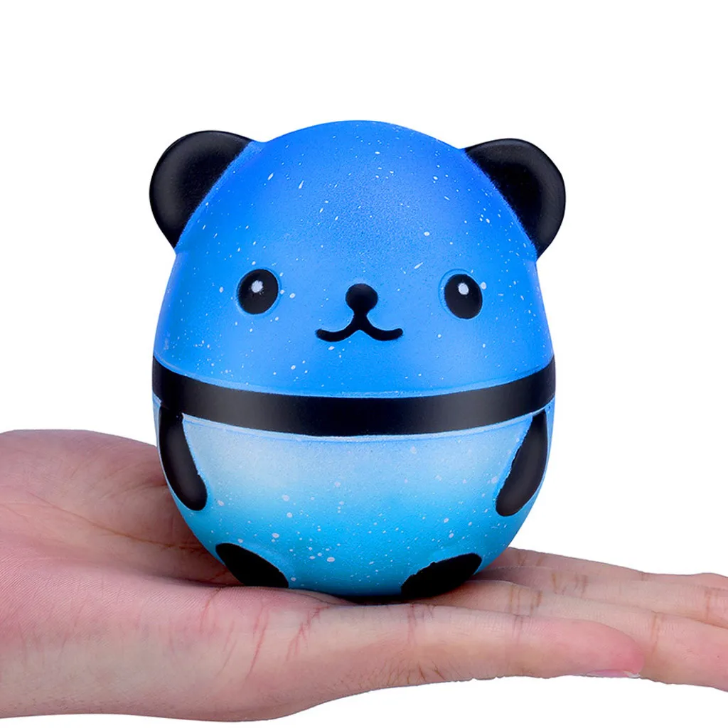 Новый Galaxy Skuishy животные Squishies Galaxy Panda фрукты ароматизированный медленный нарастающее при сжатии Снятие напряжения и тревоги антистрессовые