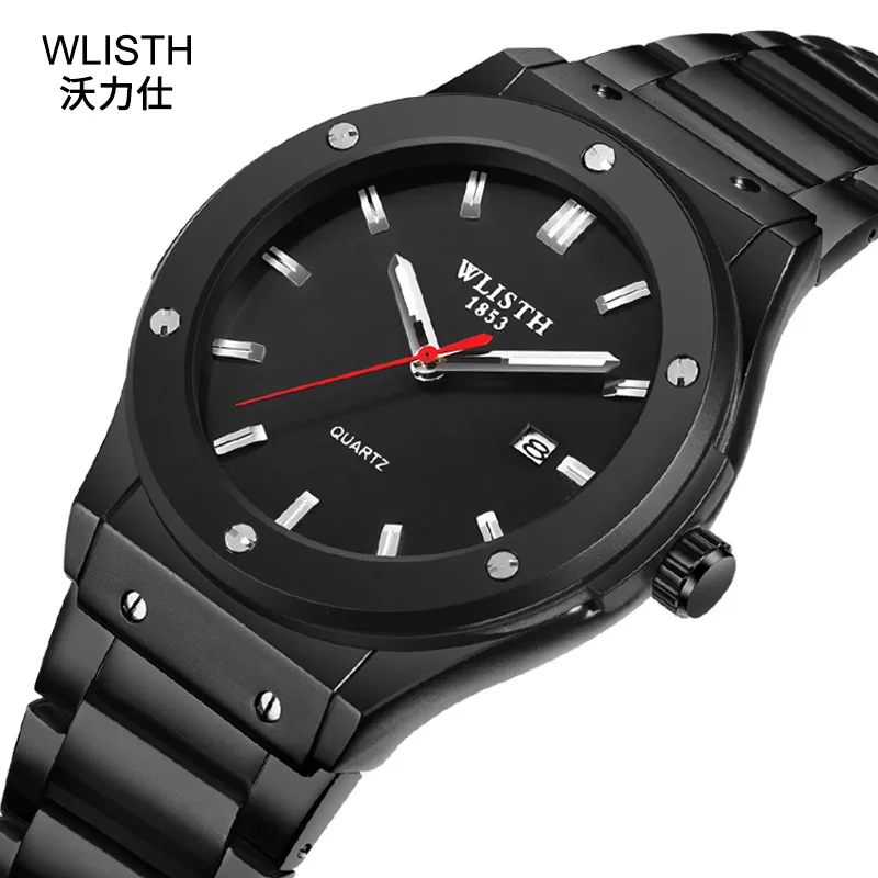 

2019 high quality mens watches fashion wrist watch with stainless steel bracelet