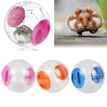 

New Pet Mouse Toys Plastic Pet Exercise Ball Animals Mice Hamster Toys For Hat Desert Rat Safe Jogging Games Cage Toys
