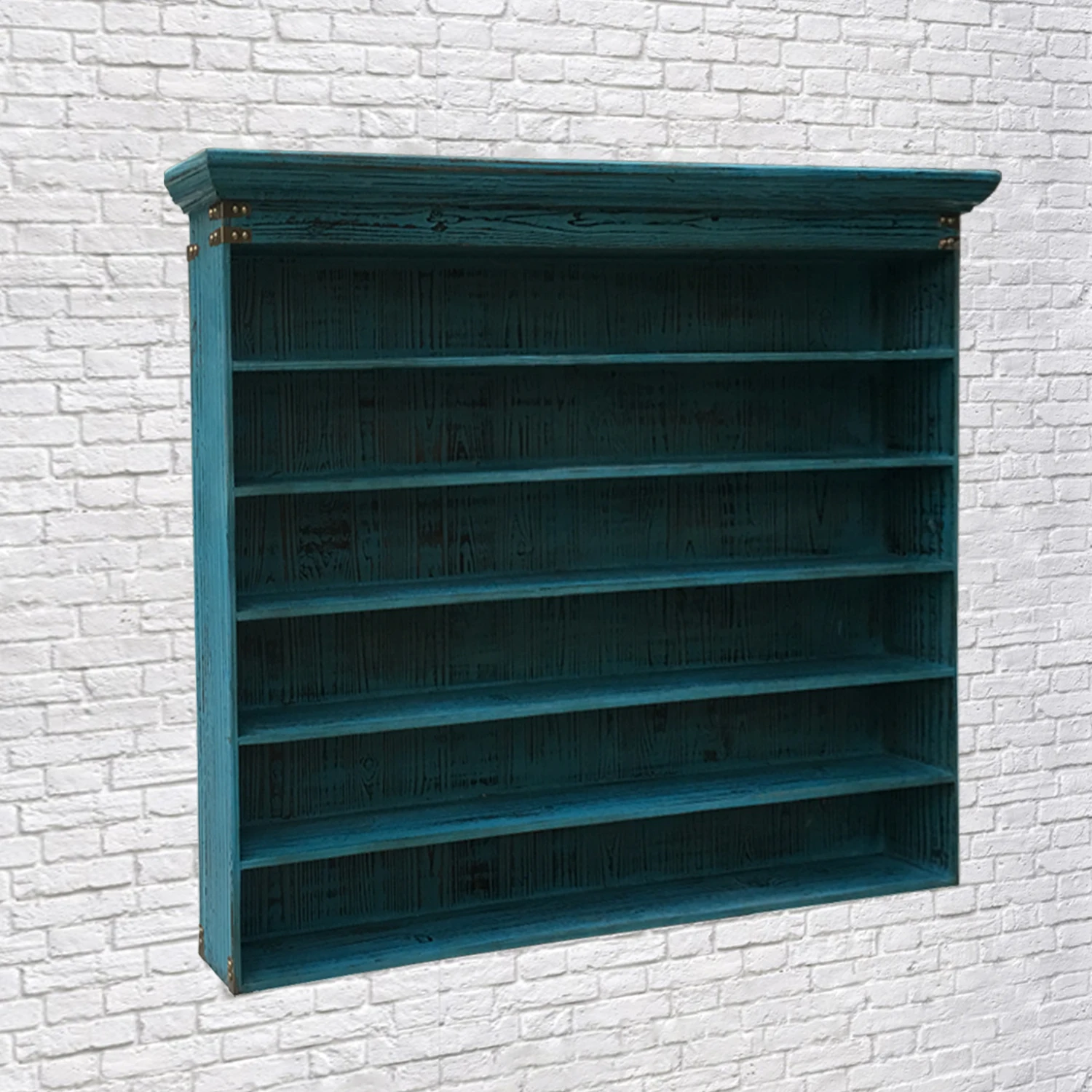 Cheap American retro wood display cosmetic container frame wall