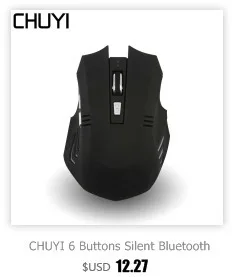 CHUYI Беспроводная Bluetooth 3,0 мышь Ультра тонкая мышь 1000-1200-1600DPI оптическая игровая мышь компьютерные мыши BT мышь для ПК ноутбука