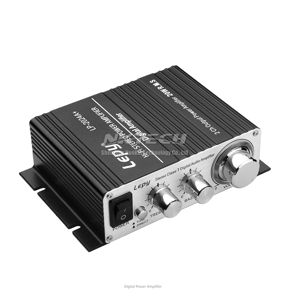 Lepy-Amplificador de Áudio Digital, LP-2024A Plus, Power