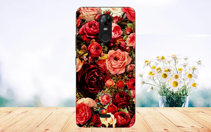 Чехол с рисунком для Highscreen Fest XL TPU DIY с красивым цветочным принтом животные башни Дизайн чехол для Highscreen Fest XL