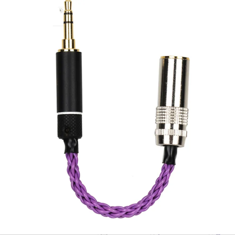 OKCSC HiFi Audio Cable 3.5mm 2.5mm 4.4mm Balanced Female Mum Adapter Cable to Male Output Dad for SONY Earphone Amplifier MP3