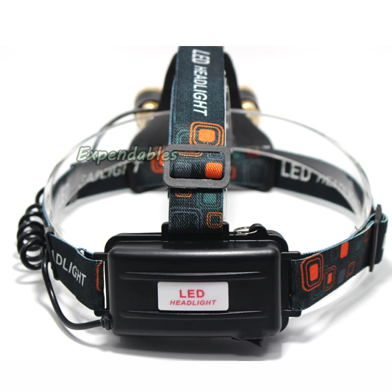 Налобный фонарь XML T6 3T6 с регулировкой фокуса 8000 лм|rechargeable led headlight|led headlightheadlamp