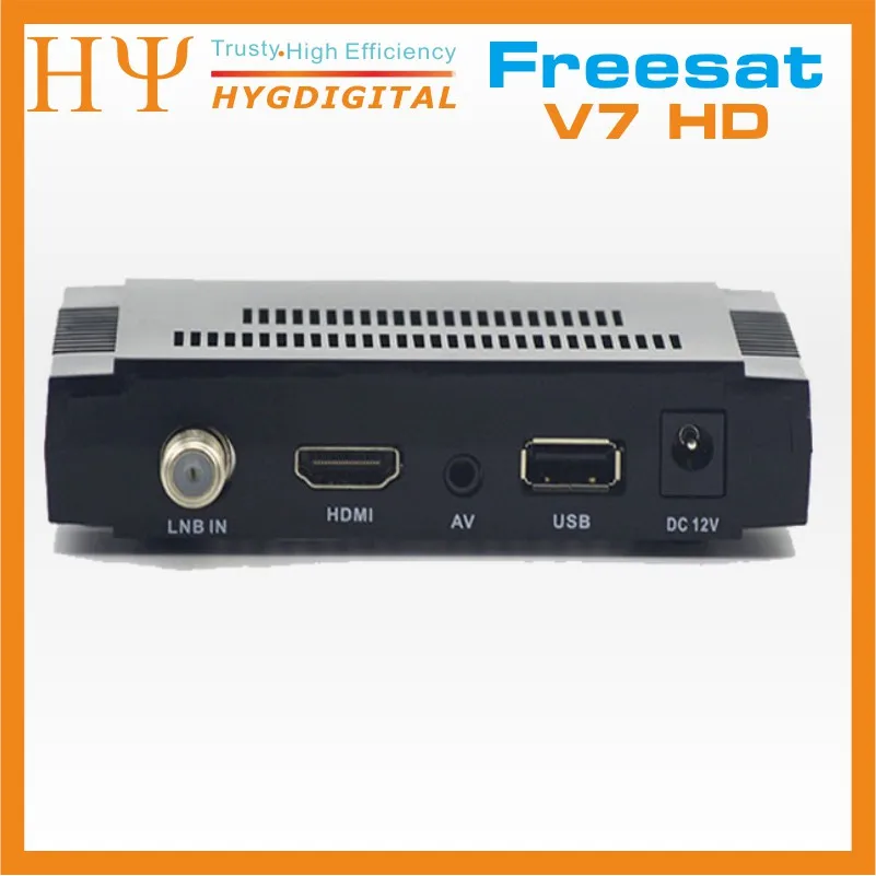 Оригинальный спутниковый ресивер Freesat V7 HD Full 1080P + 1 шт. USB WiFi DVB S2 Поддержка Ccam powervu