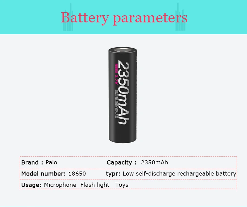 3 шт новые оригинальные 18650 3,7 v 2350 mah литиевые аккумуляторные батареи для фонарика ноутбука