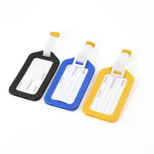 В форме прямоугольника Имя Адрес Метки чемодан Чемодан тег Цветной 3 шт