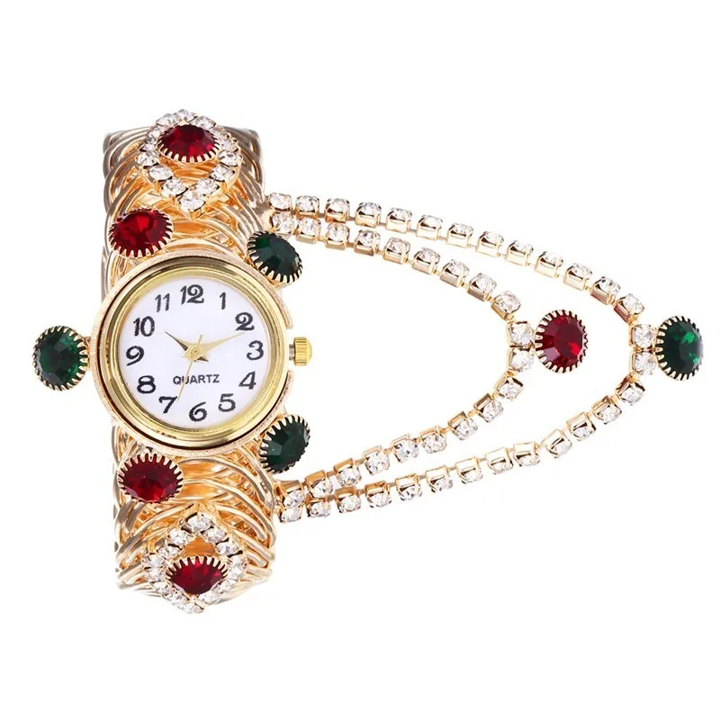 Модные брендовые роскошные часы браслет со стразами женские часы женские наручные часы Relogio Feminino Reloj Mujer Montre Femme - Цвет: as picture