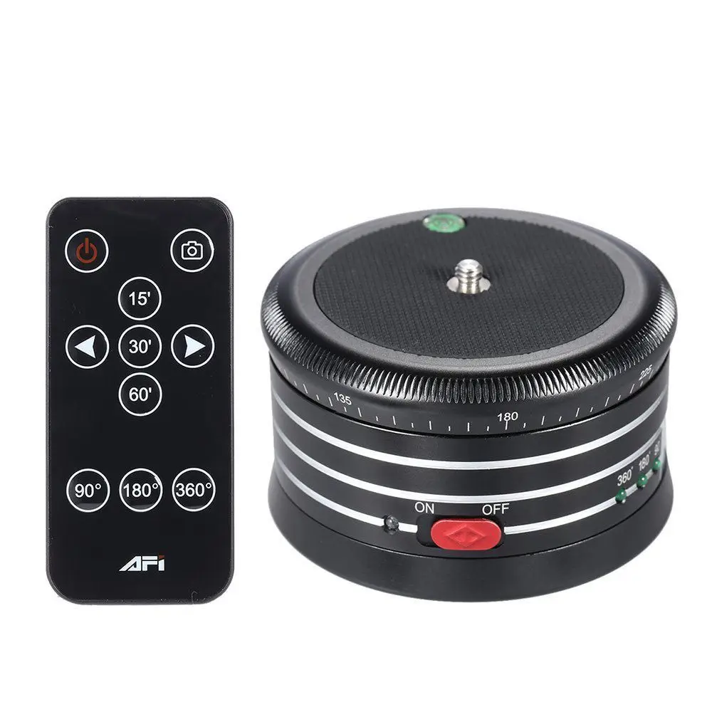 

HOT-360 degree Electric Panorama Head Ball Head Metal with Remote Control for GoPro Action Camera Smartphone Pocket Camera
