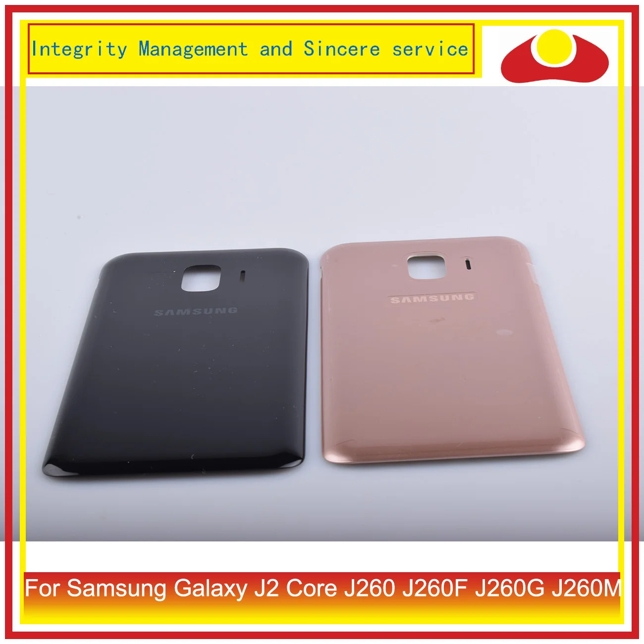 10 шт./партия, для Samsung Galaxy J2 Core J260 J260F J260G J260M, корпус батарейного отсека, задняя крышка из стекла, чехол J260, Корпус Шасси