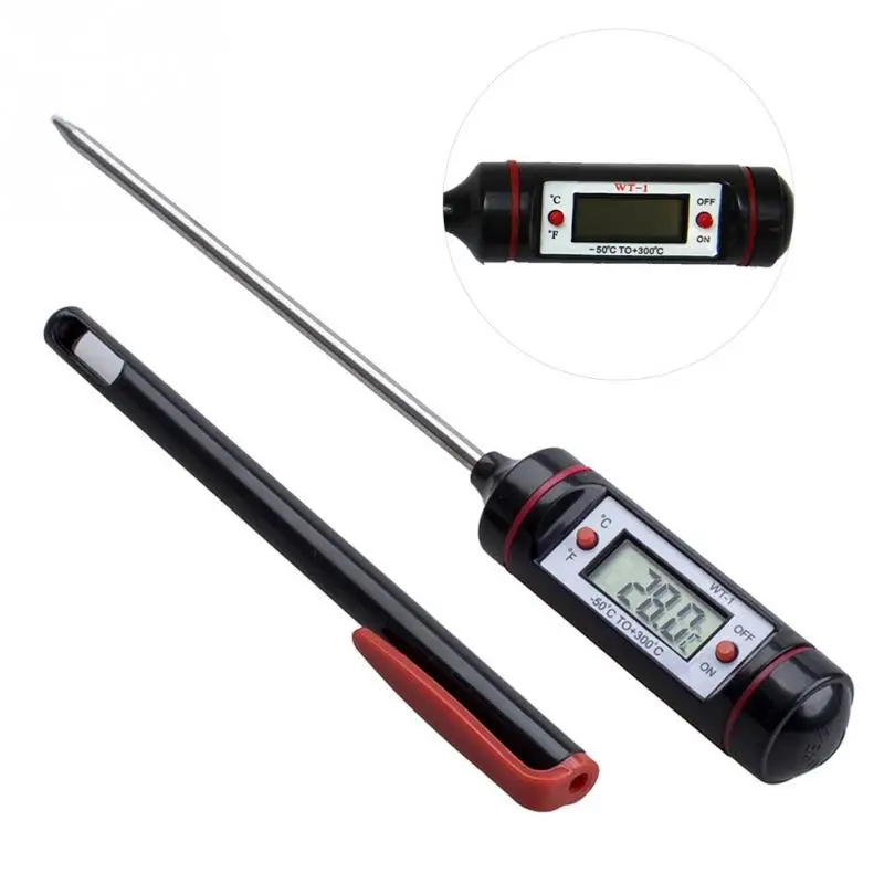 

Thermometer kitchen pen thermometer air conditioning outlet temperature test car air conditioning repair food bottle baking 3