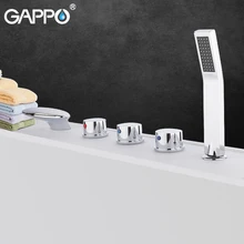 GAPPO смеситель для ванны s на бортике смеситель для ванной комнаты Водопад Лебедь смеситель для ванны torneira para banheira кактус