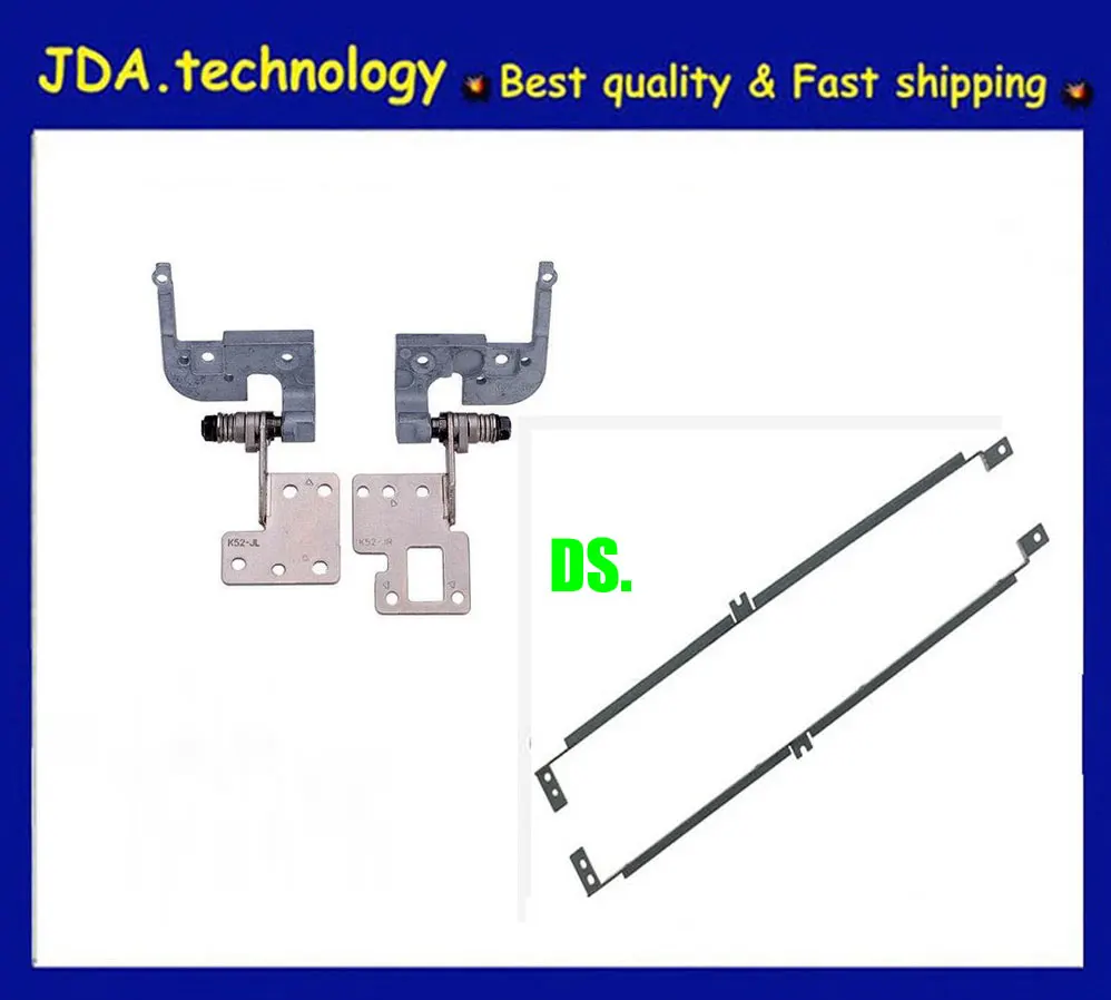 Новая задняя крышка+ ободок+ ЖК-кронштейн+ набор петель для ASUS K52 K52J K52F K52JR A52 X52 задняя крышка и передняя рамка и комплект и кронштейн