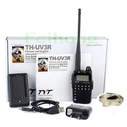 Новое прибытие мини dual band UHF & VHF TYT TH-UV3R двухстороннее радио walkie talkie