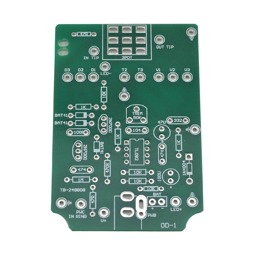 Overdrive PCB гитарные наборы педалей и 3PDT ножной переключатель и многое другое