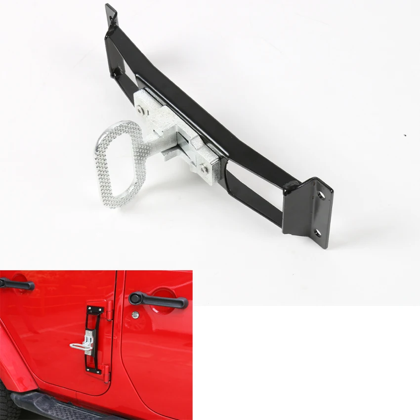 Buy 1PC Black Auto Car Door Hinge Hinges Foot Rest