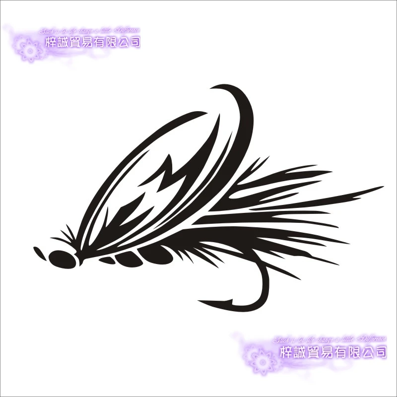 Fishing Sticker Car Catfish Fish Decal Angling Hooks Tackle Shop Posters Vinyl Wall Decals Hunter Parede Decor Mural Sticker