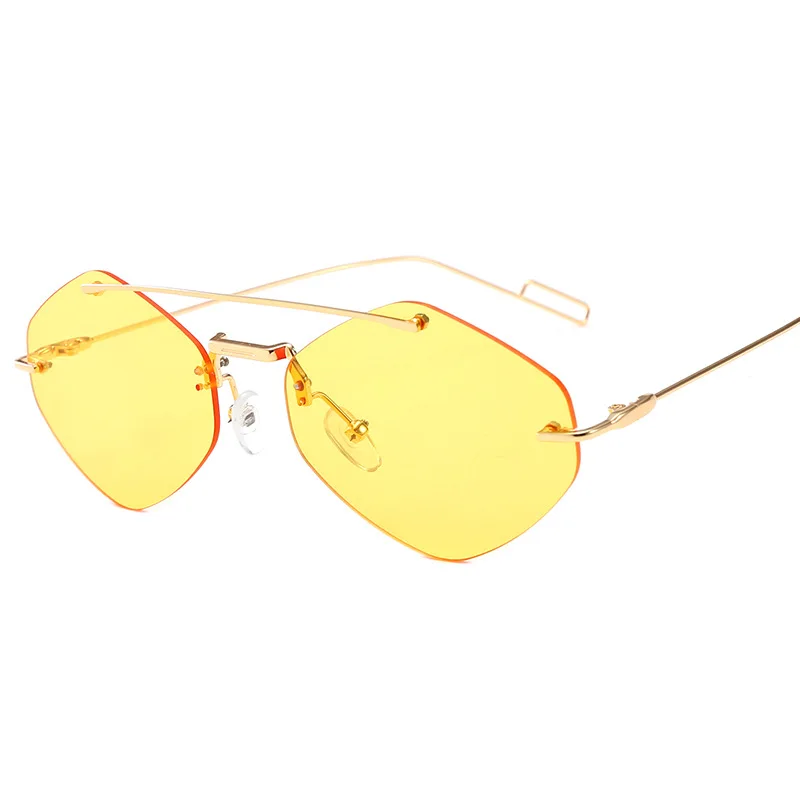 Новые модные красные черные квадратные солнцезащитные очки для женщин, брендовые трендовые очки из сплава с двойным лучом, женские солнцезащитные очки UV400 Gafas - Цвет линз: 3