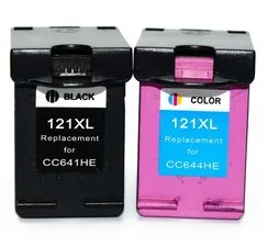 

(2 Pcs /lot )Hot !Remanufactured ink cartridge for HP121XL CC641HE CC644HE use for Deskjet 450ci 450cBi 450WBt 5150 5150w