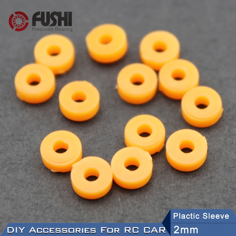 Plastic Axle Sleeve Shaft Sleeve 2mm 2.5mm 3mm The wheel Gear ABS Card