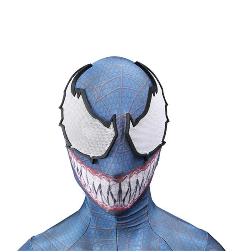 

New Arrival Venom Cosplay Costume For Man Spider Man Zentai Suit Skin Tight Suits Bodysuit Halloween Adult Party Clothing