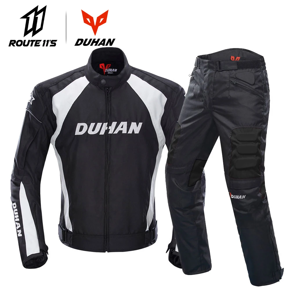 

DUHAN Motorcycle Jackets Motocross Off-Road Racing Jacket Motorcycle Protection Moto Jacket Motorbike Windproof Protective Gear