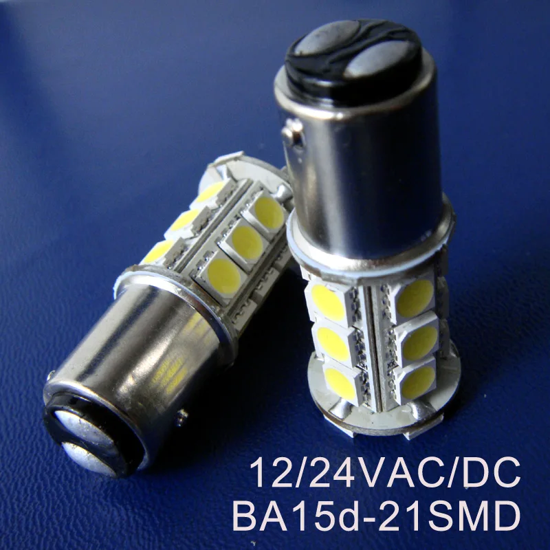 Высокое качество 5050 12/24VAC/DC 4 Вт BA15D светодиодные сигнальные лампы 1142 яхты корабль