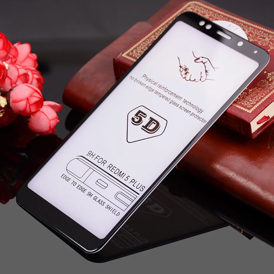 5D Glass for Xiaomi Redmi 5 Plus Screen Protector 9H Full Cover Xiomi Redmi5 5.99'' Film for Xiaomi Redmi 5 Plus Tempered Glass (11)